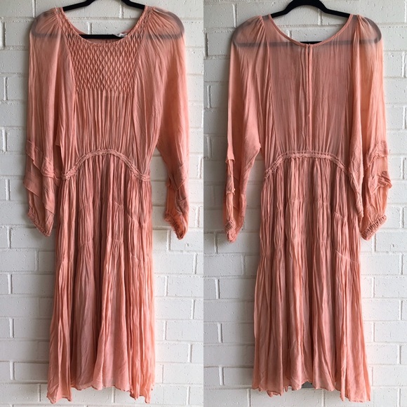 LoveShackFancy Noelle Midi Dress - Picture 2 of 8